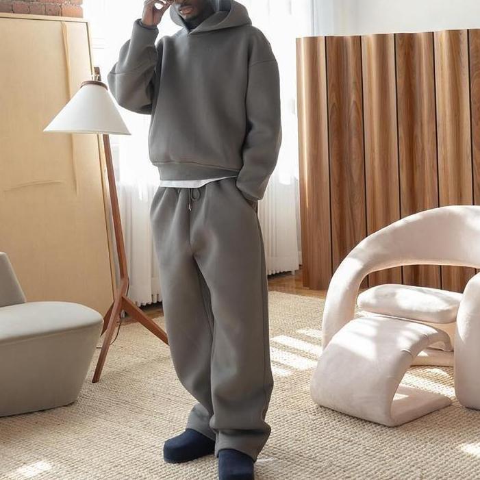 Men's Casual Hoodie Set