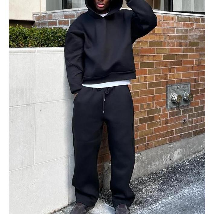 Men's Casual Hoodie Set