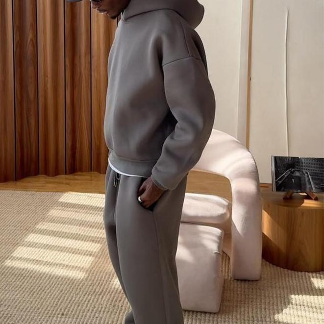 Men's Casual Hoodie Set